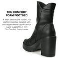 thumbnail image 6 of Journee Collection Womens Jaquie Round Toe Platform High Ankle Booties, 6 of 6