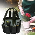 thumbnail image 2 of Bolsa de almacenamiento de herramientas de jardín, organización de bolsa de herramientas redonda, resistente al agua, bolsa de jardinería compacta de costura simple Sunnimix Organizador de bolsas de jardinería, 2 of 8