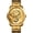 Gold, variant on Men Luxury Gold Chinese Dragon Carved Dial Diamond Quartz Watch Casual Waterproof Sport Stainless Steel Wristwatch