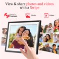 thumbnail image 3 of Marco digital para fotos Dragon Touch 10.1" inteligente con Wi‑Fi, 3 of 9