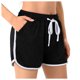thumbnail image 1 of Gibobby Pantalones deportivos Fitness Yoga Solid Mujer Deportes atléticos Pantalones Entrenamiento Correr Leggings Pantalones(Negro， M), 1 of 5