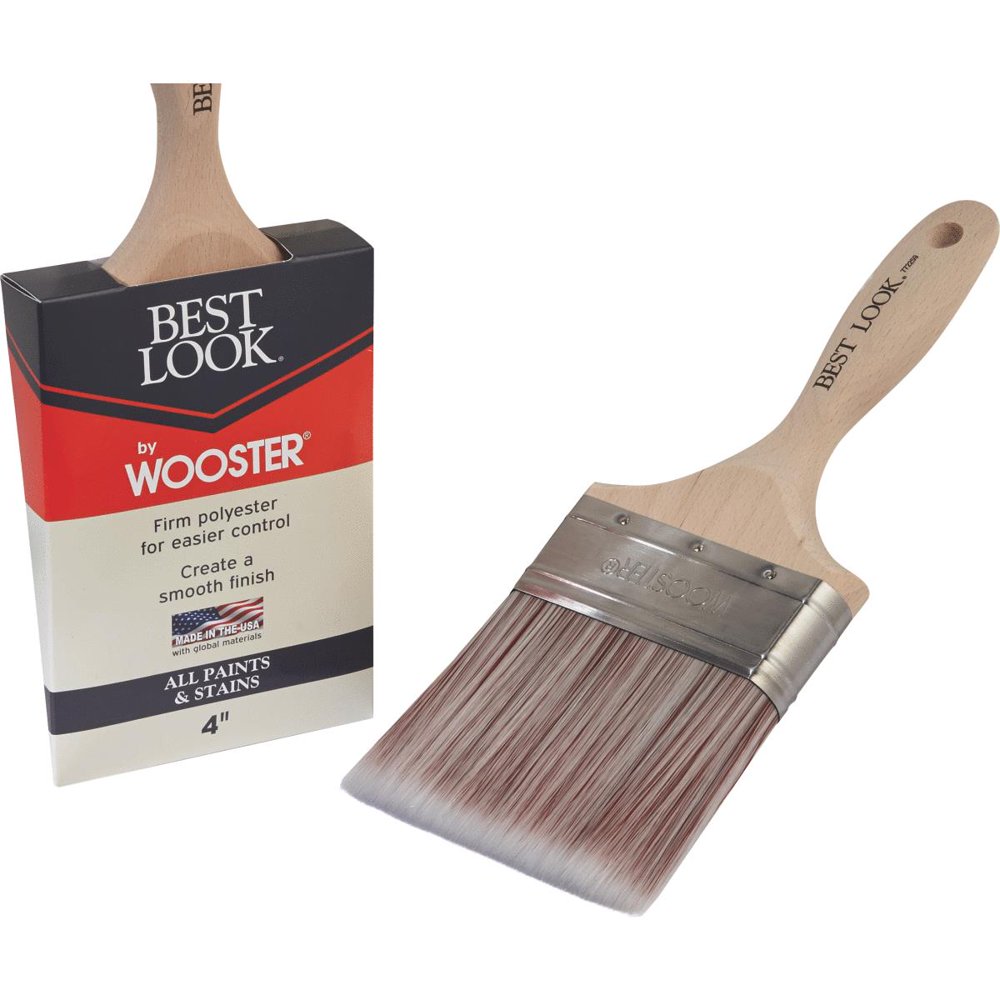 Best Look By Wooster Synthetic Polyester Paint Brush