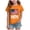 Orange, variant on WUANDIXFA Kids Shirt 250 Anniversary USA Girls' United States Patriotic T-Shirt with American Flag Crewneck Short Sleeve Green,11-12 Years