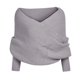 thumbnail image 1 of Qarigey Bufanda larga cálida y acogedora de estilo europeo para mujer, chal informal grueso y cálido, versátil, fácil de combinar, para Accesorios de disfraces Gris claro, 1 of 6