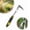 B, variant on Crack Weeder, 12" Stainless Steel L-Shaped Crevice Weeder Tool with Wood Handle, Heavy Duty Sidewalk Weed Puller Spatula for Garden Patio Lawn, Gardening Hand Tool (B)