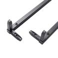 thumbnail image 4 of Balsa Circle 2 Pieces 16" Black Matte Metal Geometric Rectangular Stands Flower Vase Holders, 4 of 8