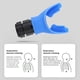 thumbnail image 4 of Dispositivo Ejercicio Respiración Espirometría Silicona Con Resistencia Ajustable () Azul, 4 of 6