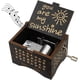 thumbnail image 2 of You are My Sunshine Caja de música Caja de música de Madera Personalizada, Caja de música de Madera con Grabado láser (Negro), 2 of 5