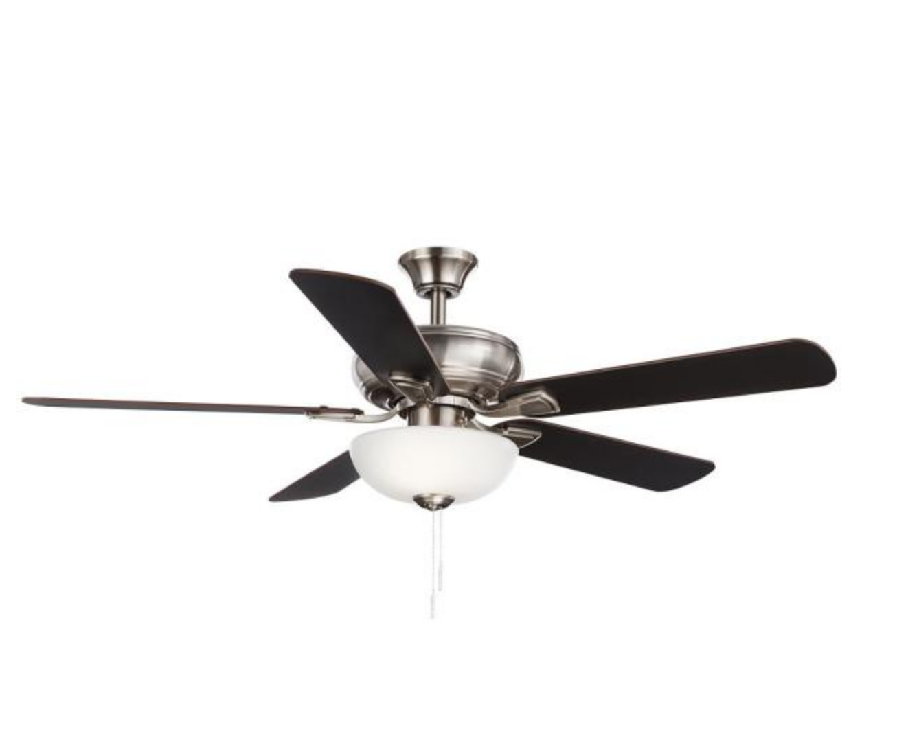 Brushed Nickel LED Ceiling Fan 