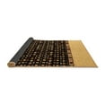 thumbnail image 2 of Ahgly Company Indoor Rectangle Abstract Brown Modern Area Rugs, 2' x 3', 2 of 4