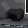 thumbnail image 5 of Car U Shaped Pillpw Headrest Memory Foam Cushion Neck Rest Pillow for Automobiles Pure Black, 5 of 5
