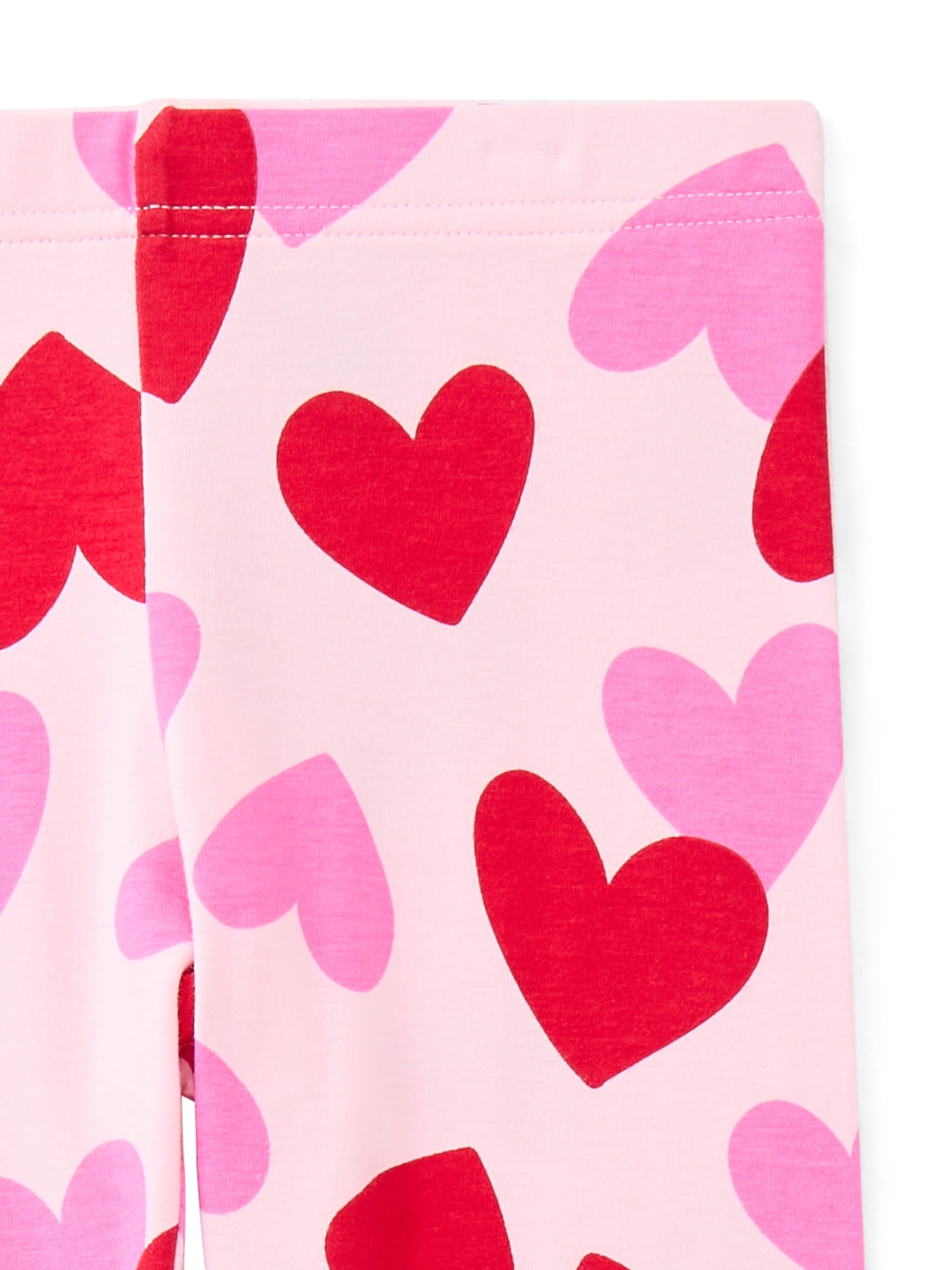 Way To Celebrate Girls Valentine's Day Leggings, Sizes 4-18