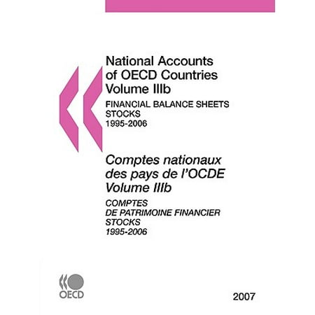 National Accounts Of Oecd Countries Volume Iiib