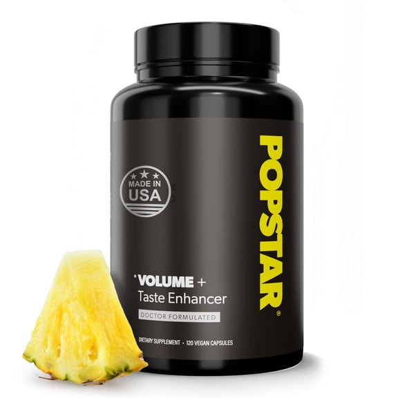 Popstar Semen Volume Supplement - Men's Semen Health & Fertility - Doctor Formulated with Zinc - 1 Month Supply