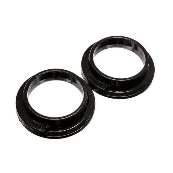 Energy Suspension Universal 3in ID 4 5/16in OD 1 1/8in H Black Coil Spring Isolators (2 per set) Fits select: 1997-1998 VOLKSWAGEN JETTA, 1999 VOLKSWAGEN JETTA GLS