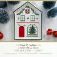 thumbnail image 2 of Spode Christmas Village Tidbit Plate - Dolomite Holiday Serveware with Christmas Village Design - Festive Appetizer Plates for Tidbits, Snacks, Cookies, Candy - Great Festive Gift (Green), 2 of 7