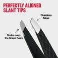 thumbnail image 5 of Revlon Expert Slanted Tweezer, Made With Stainless Steel, 1 Count, 5 of 11