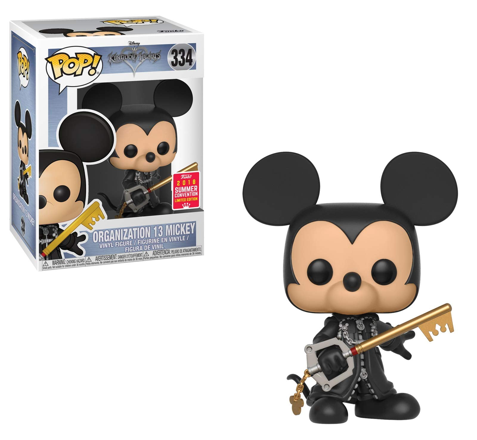 Kingdom Hearts 2 King Mickey (Organization XIII Version) Action Figure