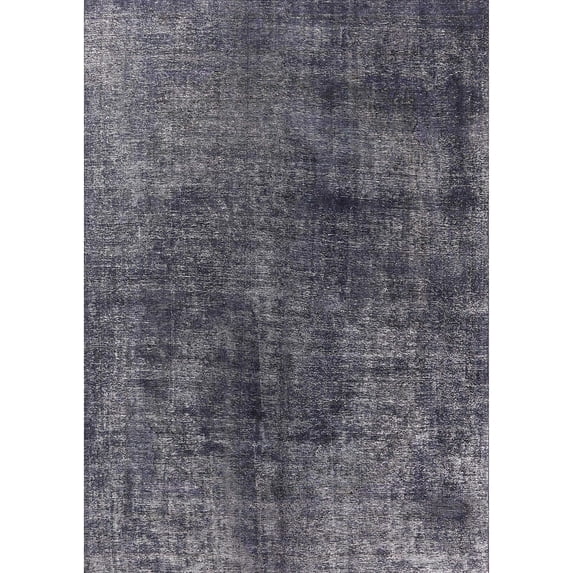 Ahgly Company Machine Washable Indoor Rectangle Industrial Modern Plum Purple Area Rugs, 2' x 4'
