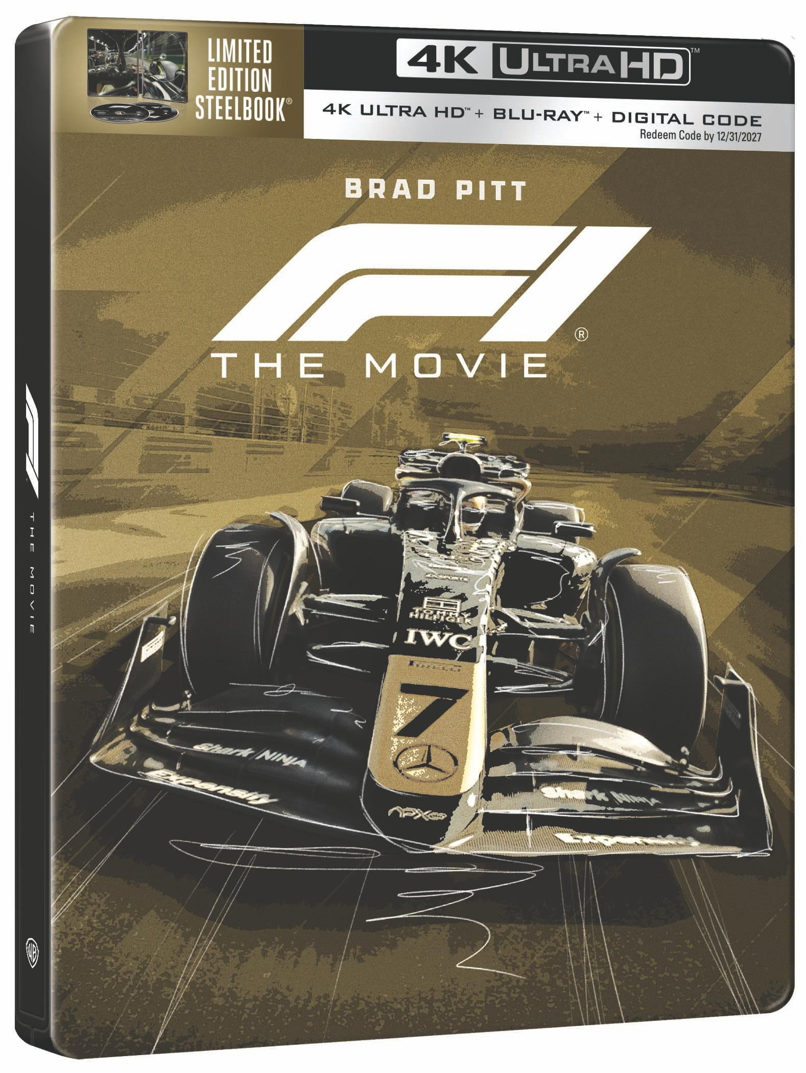 F1: The Movie (Steelbook) (4K Ultra HD + Blu-ray + Digital Copy