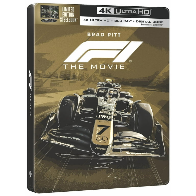 F1: The Movie (Steelbook) (4K Ultra HD + Blu-ray + Digital Copy