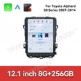 thumbnail image 2 of TPXINXIN 12.1 inch Android 13 Tesla style CarPlay Car Radio For Toyota Alphard 20 Series 2007-2014 AI Touch Screen Multimedia Player GPS Navigation BT, 2 of 10