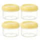 thumbnail image 1 of 4PCS Mini Tarros de Plástico Transparente con Tapas a Prueba de Fugas Recipiente Redondo Transparente 35ml Recipientes de Almacenamiento Rellenables para Organizar el Hogar y la Cocina, 1 of 2
