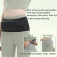 thumbnail image 3 of Running Belt,Scheam Running Fanny Pack,Waist Bag,Phone Holder for Running, Moisture Wicking Storage Belt Bag for Walking, Travel, Sports, Hiking, Workout, Women & Men(Pink/ M ), 3 of 9