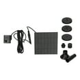 thumbnail image 2 of Solar Fountain Pumps Automatic Floating Fountain With Different Nozzles for Pond Outdoor Waterscape Garden, 2 of 14