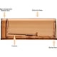thumbnail image 4 of Trampa para ratones, trampa para ratones humana, fácil de configurar, receptor de ratones, eficaz y rápido, reutilizable y seguro para familias, paquete de 2, 4 of 5