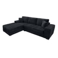 thumbnail image 1 of Sala Kessa Muebles Palermo Chaise Longue Negro, 1 of 3