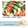 thumbnail image 2 of Peach Area Rugs: Polyester Non-Slip Kitchen Mat Office Rug - Machine Washable, 2 of 6