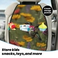 thumbnail image 4 of Goofa Humming Bird Pattern Car Back Seat Protector for Kids (2 Pack) ,Anti-kick Storage Mat for Car Seats,Shields from Footprints, 4 of 6