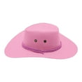 thumbnail image 5 of TANGNADE Cowboy Hats for Women Men Hat Western Cap Wide Sunhat Winter Summer Hats Pink, 5 of 5