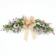 thumbnail image 1 of Purple Easter Door Lintel Decoration Colorful Flower Bows Pendant For Home Holiday Hanging, 1 of 7