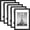 Black, variant on 8x10 Picture Frame Set of 5, Display Pictures 5x7 with Mat or 8 x 10 Withou, Wall Gallery Photo Frames, Silver