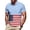 Multicolor, variant on COSFO Independence Day Men Polo Shirts Patriotic Short Sleeve Casual Shirts Collared Quick Dry Mesh Pullover Classic Fit Tops
