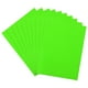 thumbnail image 1 of 40 Hojas de Papel Neón 8"x11" 250gsm Cartulina Fluorescente Brillante, Verde, 1 of 6