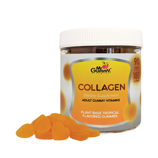 Collagen Dietary Supplement Plant Base Tropical Flavored