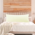 thumbnail image 6 of REGALWOVEN Zippered Body Pillow Cover Microfiber Long Pillowcase Cream Body(20"x54"), 6 of 8