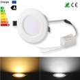 thumbnail image 1 of Cateissary 9 * 3W LED Downlight blanco Lente plana Foco de luz de techo empotrado Blanco cálido AC 100-245V Iluminación y accesorios No. 4 Cateissary HA024808-04, 1 of 6