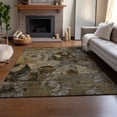 thumbnail image 6 of Addison Rugs Mayfield Washable Transitional Organic Mocha Rectangle Rug, 3' x 5', 6 of 6