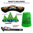 thumbnail image 2 of Vasos apilables deportivos Speed Stacks Competitor, color verde neón, 2 of 6