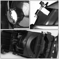 thumbnail image 2 of DNA Motoring For 94-02 Dodge Ram LED DRL Black Amber Corner Headlight Lamps Pair, 2 of 5