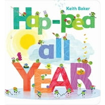 Peas Hap-Pea All Year, (Board Book)