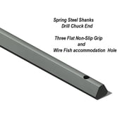 Eagle Tool US EHS25036 Installer Drill Bit, Heavy Duty High Speed, 1/4-Inch by 36-Inch, Made in The USA, Black
