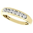 thumbnail image 3 of New Mens 10K Yellow Gold Round Cut Diamond Ring Engagement Wedding Band 1/2 ct., 3 of 5
