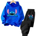 thumbnail image 3 of Suéter de moda urbana para niños de Disney Stitch, camisetas para niños y niñas, mono deportivo para niños, jersey con capucha de Sonic para deportes al aire libre, 3 of 5