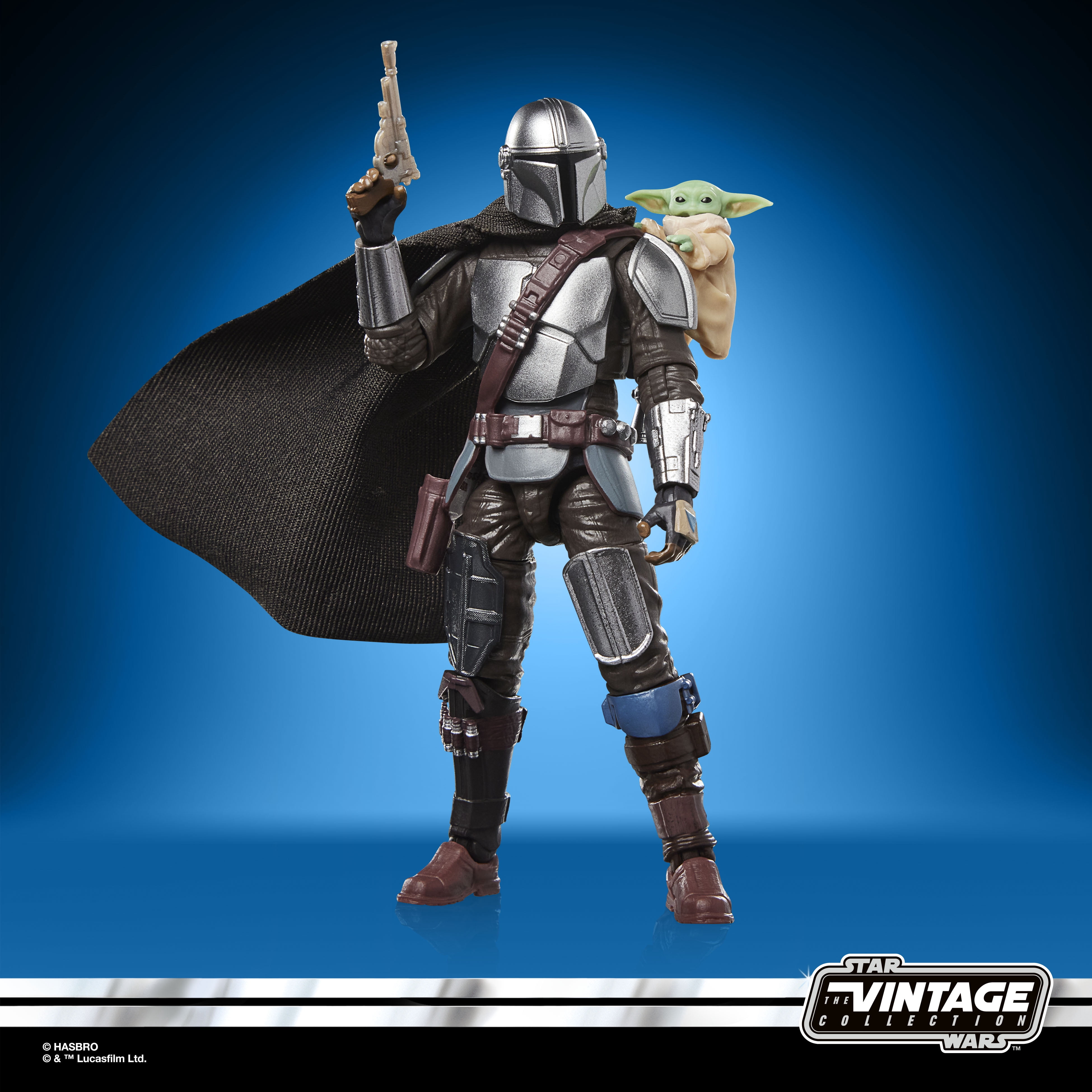 Star Wars The Vintage Collection The Mandalorian & Grogu Action Figure (3.75”)