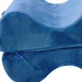 thumbnail image 3 of Almohada para las rodillas, almohada para el embarazo, funda extraíble y lavable para las piernas, para mujeres mayores que duermen Azul Yotijar Almohada de rodilla, 3 of 4